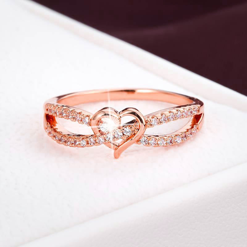 CZTICLE™ Lymphatic Magnetic Therapy heart diamond ring(LAST DAY SALE-94% OFF)