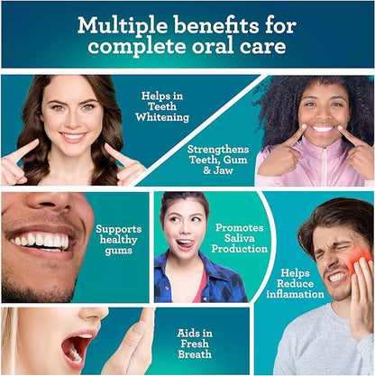 🦷🦷Teeth Whitening Coconut Oil Pulling with 7 Essential Oils and Vitamins. Remove Oral Issues