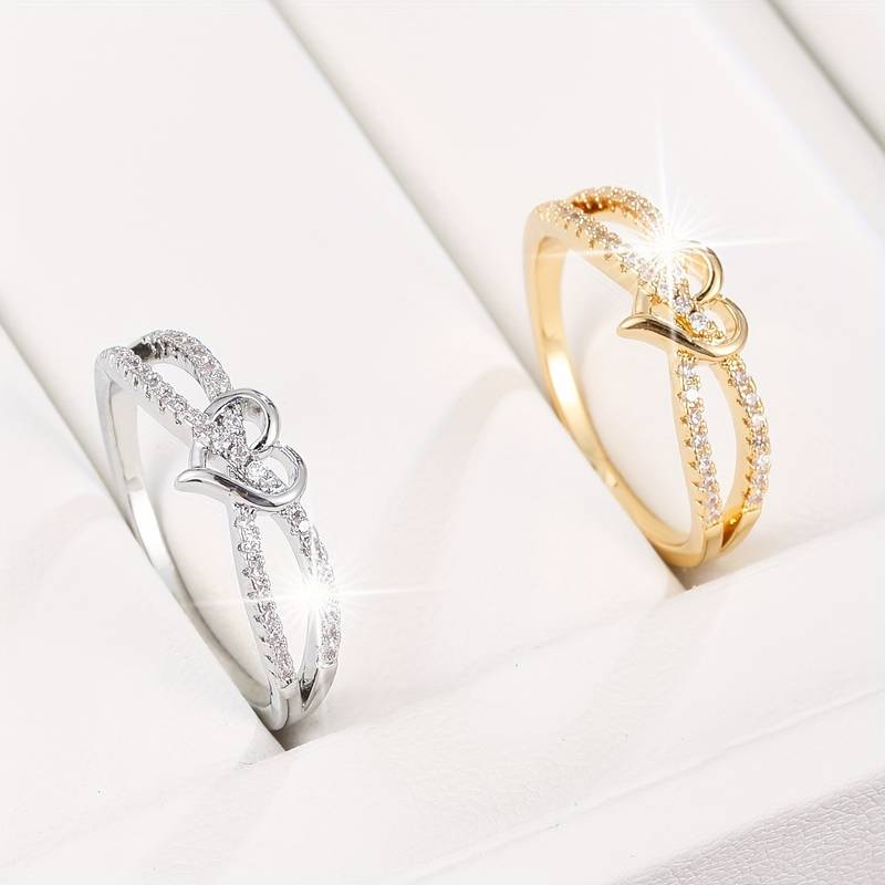 CZTICLE™ Lymphatic Magnetic Therapy heart diamond ring(LAST DAY SALE-94% OFF)