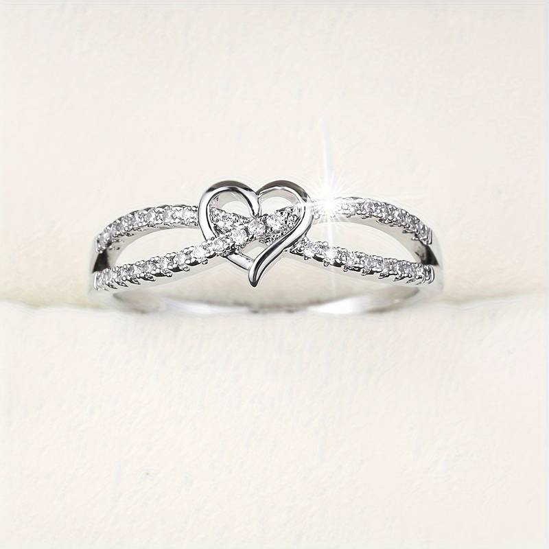 CZTICLE™ Lymphatic Magnetic Therapy heart diamond ring(LAST DAY SALE-94% OFF)