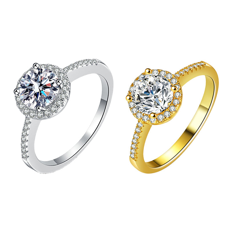 CZTICLE™  Magnetic therapy diamond ring